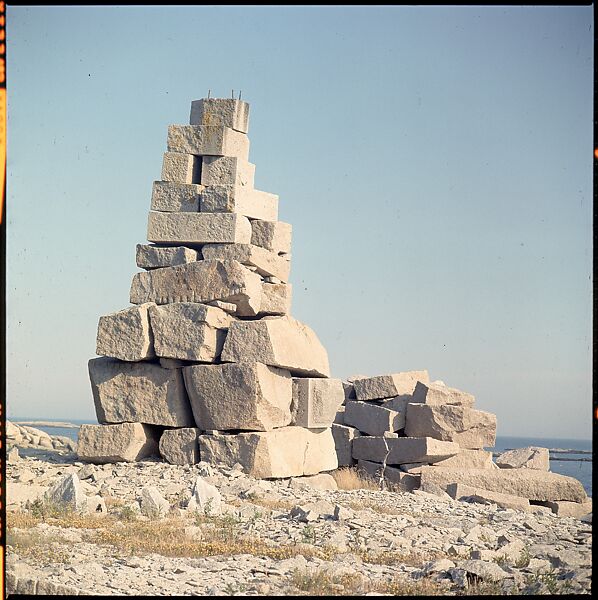 [271 Views of Stone Structures and Quarries for Fortune Article "American Masonry"], Walker Evans (American, St. Louis, Missouri 1903–1975 New Haven, Connecticut), Color film transparency