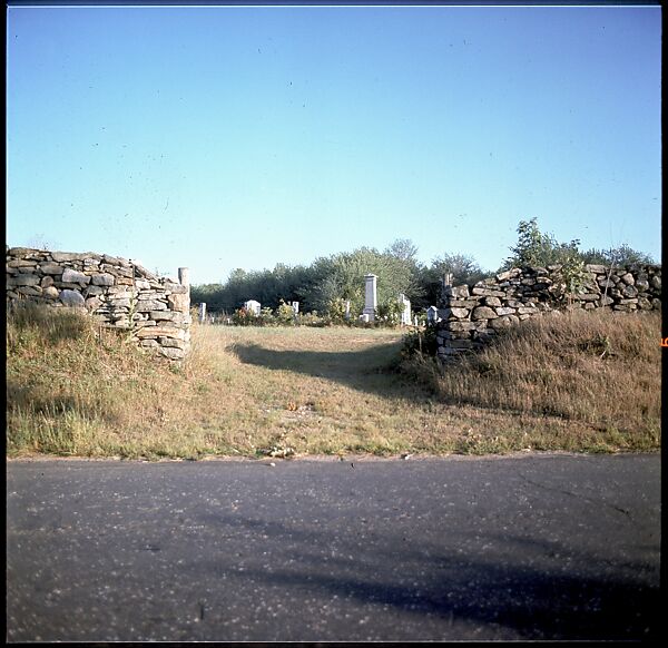 [271 Views of Stone Structures and Quarries for Fortune Article "American Masonry"], Walker Evans (American, St. Louis, Missouri 1903–1975 New Haven, Connecticut), Color film transparency