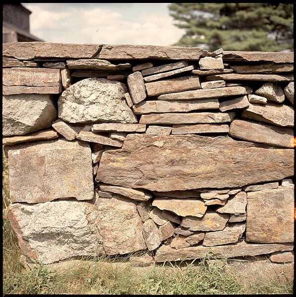 [271 Views of Stone Structures and Quarries for Fortune Article "American Masonry"], Walker Evans (American, St. Louis, Missouri 1903–1975 New Haven, Connecticut), Color film transparency