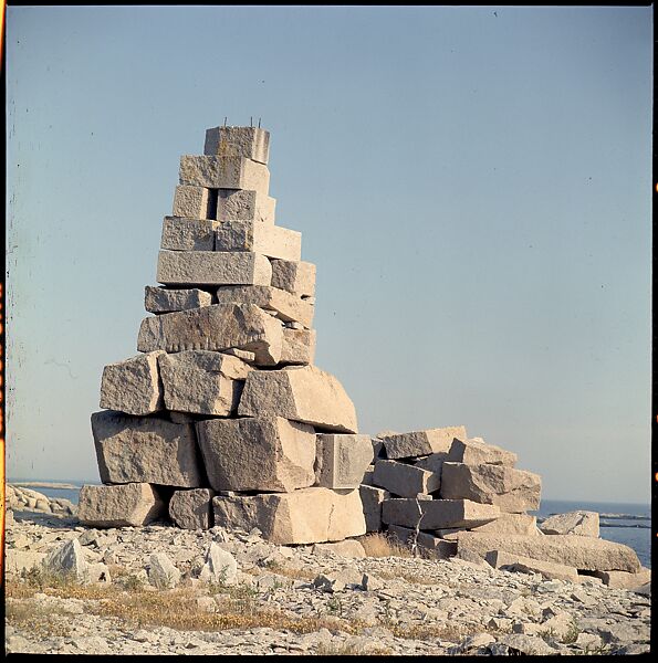 [271 Views of Stone Structures and Quarries for Fortune Article "American Masonry"], Walker Evans (American, St. Louis, Missouri 1903–1975 New Haven, Connecticut), Color film transparency