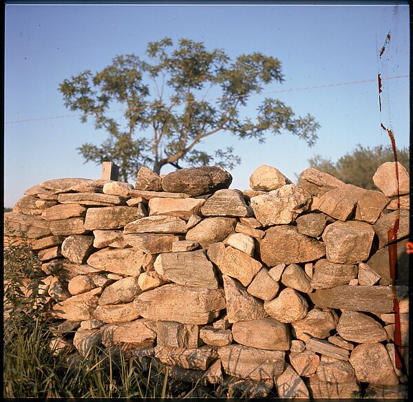 [271 Views of Stone Structures and Quarries for Fortune Article "American Masonry"], Walker Evans (American, St. Louis, Missouri 1903–1975 New Haven, Connecticut), Color film transparency