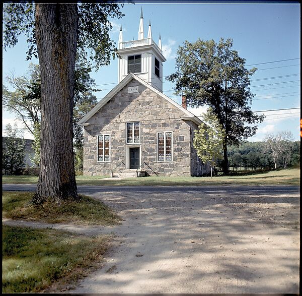 [271 Views of Stone Structures and Quarries for Fortune Article "American Masonry"], Walker Evans (American, St. Louis, Missouri 1903–1975 New Haven, Connecticut), Color film transparency