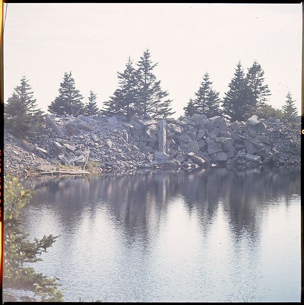 [271 Views of Stone Structures and Quarries for Fortune Article "American Masonry"], Walker Evans (American, St. Louis, Missouri 1903–1975 New Haven, Connecticut), Color film transparency