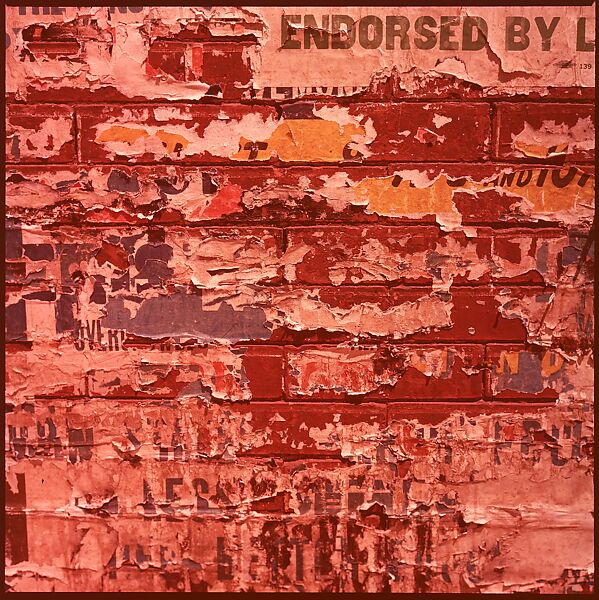 [41 Details of Signs and Buildings for Architectural Forum Article "Color Accidents"], Walker Evans (American, St. Louis, Missouri 1903–1975 New Haven, Connecticut), Color film transparency