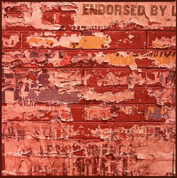 [41 Details of Signs and Buildings for Architectural Forum Article "Color Accidents"], Walker Evans (American, St. Louis, Missouri 1903–1975 New Haven, Connecticut), Color film transparency