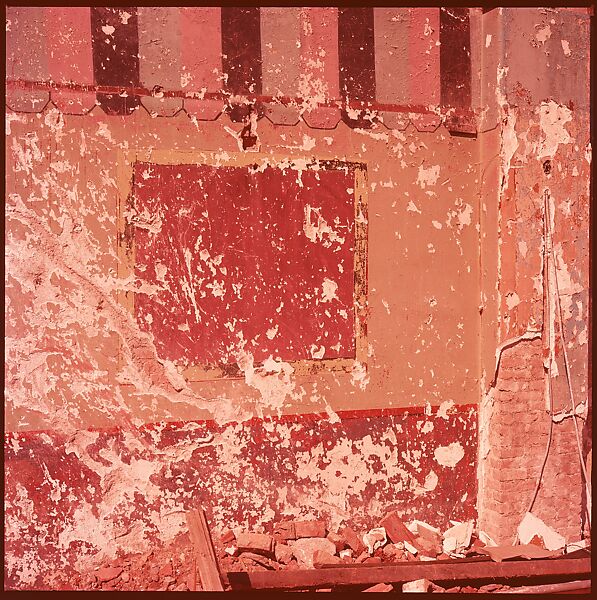 [41 Details of Signs and Buildings for Architectural Forum Article "Color Accidents"], Walker Evans (American, St. Louis, Missouri 1903–1975 New Haven, Connecticut), Color film transparency