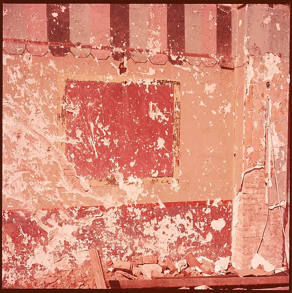 [41 Details of Signs and Buildings for Architectural Forum Article "Color Accidents"], Walker Evans (American, St. Louis, Missouri 1903–1975 New Haven, Connecticut), Color film transparency