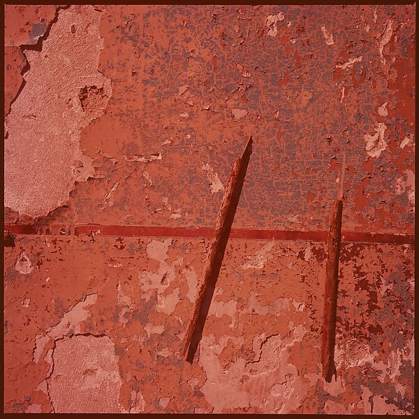 [41 Details of Signs and Buildings for Architectural Forum Article "Color Accidents"], Walker Evans (American, St. Louis, Missouri 1903–1975 New Haven, Connecticut), Color film transparency