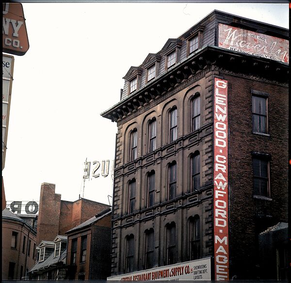 [451 Architectural Views for Time-Life Project "Doomed Architecture", Walker Evans (American, St. Louis, Missouri 1903–1975 New Haven, Connecticut), Color film transparency