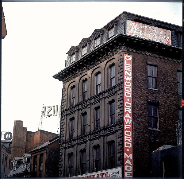 [451 Architectural Views for Time-Life Project "Doomed Architecture", Walker Evans (American, St. Louis, Missouri 1903–1975 New Haven, Connecticut), Color film transparency