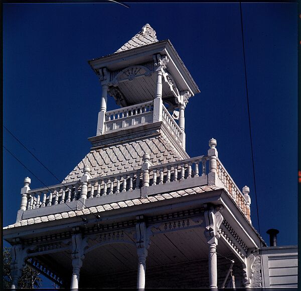 [451 Architectural Views for Time-Life Project "Doomed Architecture", Walker Evans (American, St. Louis, Missouri 1903–1975 New Haven, Connecticut), Color film transparency