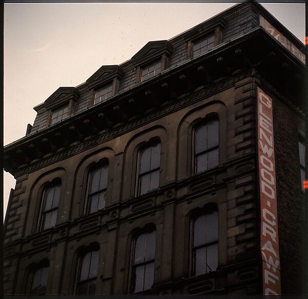 [451 Architectural Views for Time-Life Project "Doomed Architecture", Walker Evans (American, St. Louis, Missouri 1903–1975 New Haven, Connecticut), Color film transparency