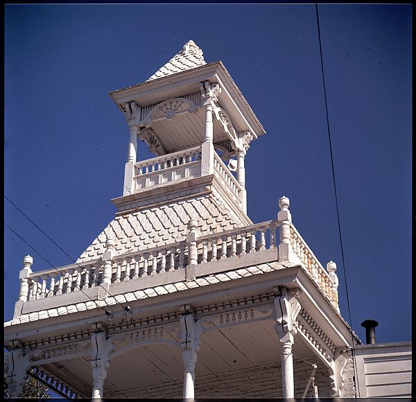 [451 Architectural Views for Time-Life Project "Doomed Architecture", Walker Evans (American, St. Louis, Missouri 1903–1975 New Haven, Connecticut), Color film transparency