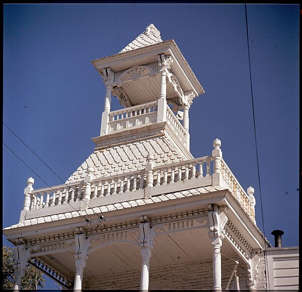 [451 Architectural Views for Time-Life Project "Doomed Architecture", Walker Evans (American, St. Louis, Missouri 1903–1975 New Haven, Connecticut), Color film transparency