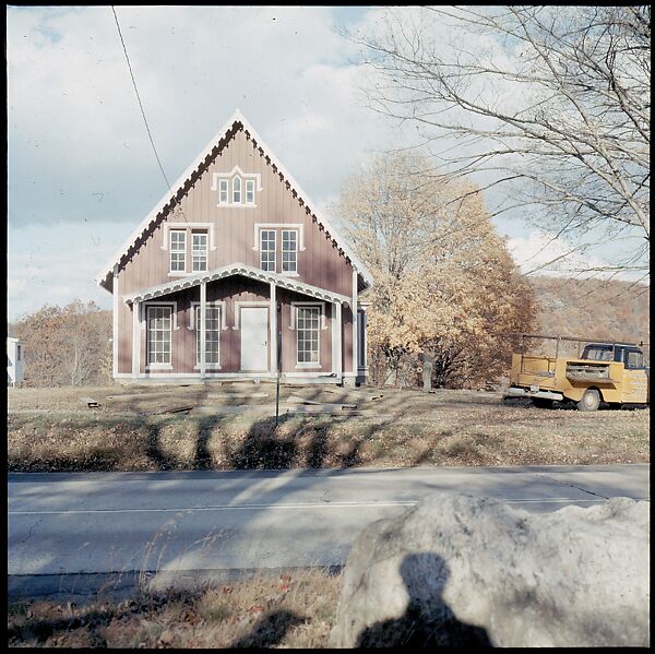 [553 Views of Houses for Time-Life Project "Americana"], Walker Evans (American, St. Louis, Missouri 1903–1975 New Haven, Connecticut), Color film transparency 