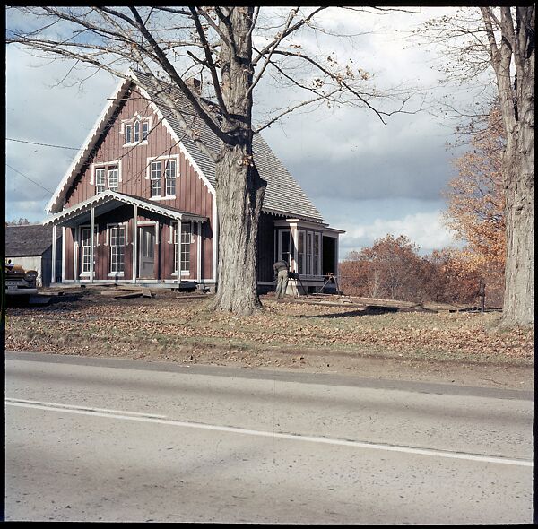 [553 Views of Houses for Time-Life Project "Americana"], Walker Evans (American, St. Louis, Missouri 1903–1975 New Haven, Connecticut), Color film transparency
