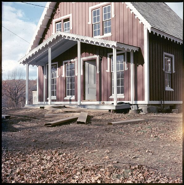 [553 Views of Houses for Time-Life Project "Americana"], Walker Evans (American, St. Louis, Missouri 1903–1975 New Haven, Connecticut), Color film transparency