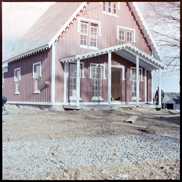 [553 Views of Houses for Time-Life Project "Americana"], Walker Evans (American, St. Louis, Missouri 1903–1975 New Haven, Connecticut), Color film transparency