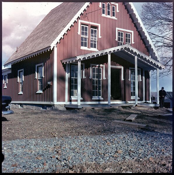 [553 Views of Houses for Time-Life Project "Americana"], Walker Evans (American, St. Louis, Missouri 1903–1975 New Haven, Connecticut), Color film transparency