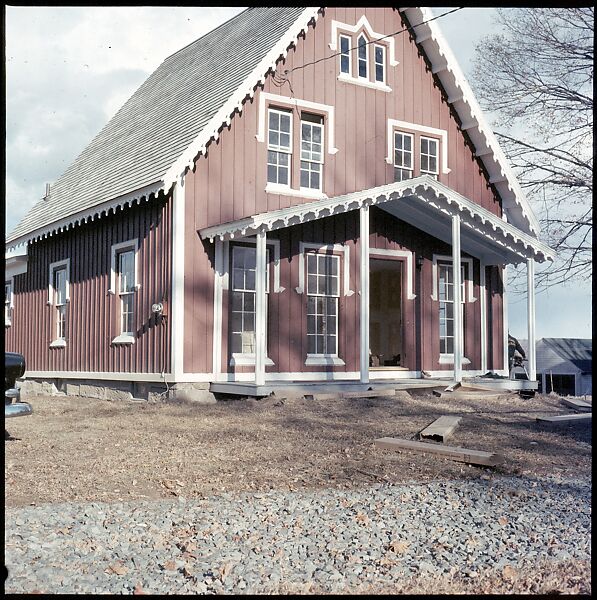 [553 Views of Houses for Time-Life Project "Americana"], Walker Evans (American, St. Louis, Missouri 1903–1975 New Haven, Connecticut), Color film transparency