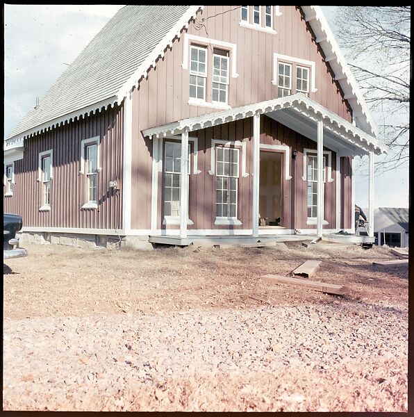 [553 Views of Houses for Time-Life Project "Americana"], Walker Evans (American, St. Louis, Missouri 1903–1975 New Haven, Connecticut), Color film transparency
