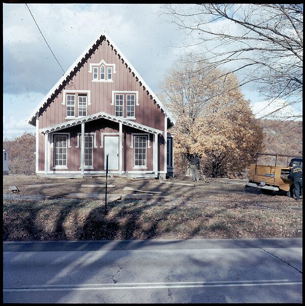 [553 Views of Houses for Time-Life Project "Americana"], Walker Evans (American, St. Louis, Missouri 1903–1975 New Haven, Connecticut), Color film transparency