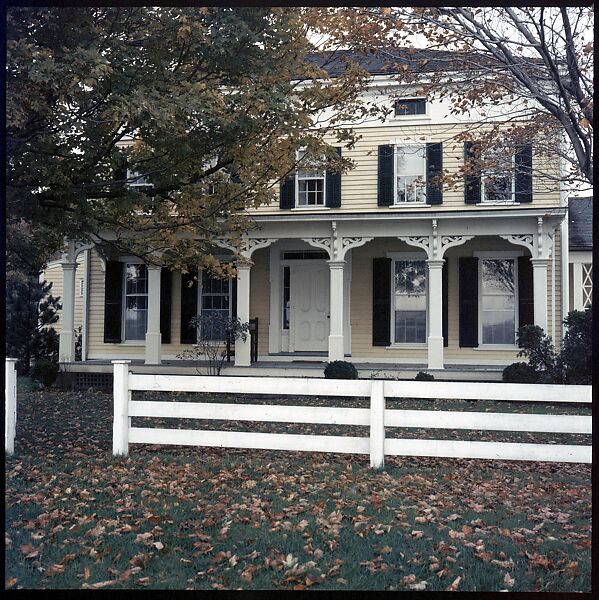 [553 Views of Houses for Time-Life Project "Americana"], Walker Evans (American, St. Louis, Missouri 1903–1975 New Haven, Connecticut), Color film transparency