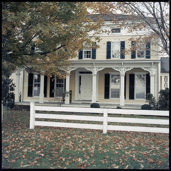 [553 Views of Houses for Time-Life Project "Americana"], Walker Evans (American, St. Louis, Missouri 1903–1975 New Haven, Connecticut), Color film transparency