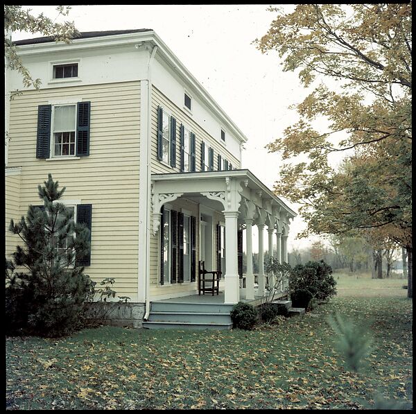 [553 Views of Houses for Time-Life Project "Americana"], Walker Evans (American, St. Louis, Missouri 1903–1975 New Haven, Connecticut), Color film transparency