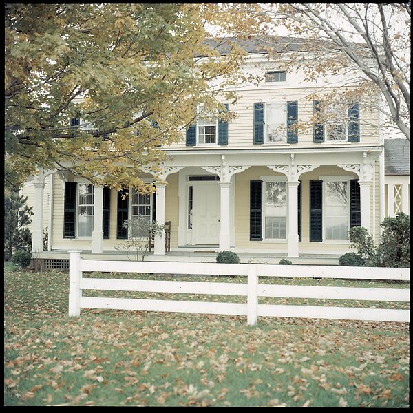 [553 Views of Houses for Time-Life Project "Americana"], Walker Evans (American, St. Louis, Missouri 1903–1975 New Haven, Connecticut), Color film transparency