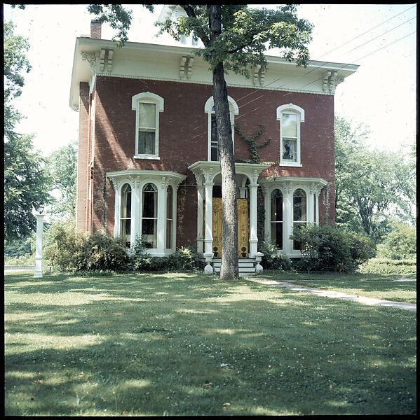 [553 Views of Houses for Time-Life Project "Americana"], Walker Evans (American, St. Louis, Missouri 1903–1975 New Haven, Connecticut), Color film transparency