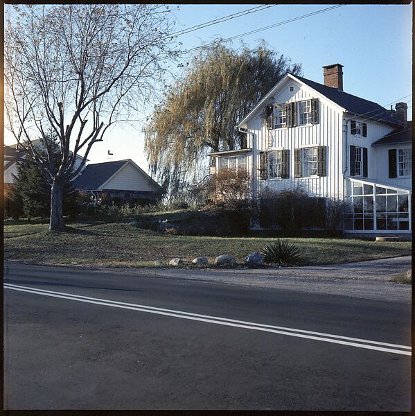 [553 Views of Houses for Time-Life Project "Americana"], Walker Evans (American, St. Louis, Missouri 1903–1975 New Haven, Connecticut), Color film transparency