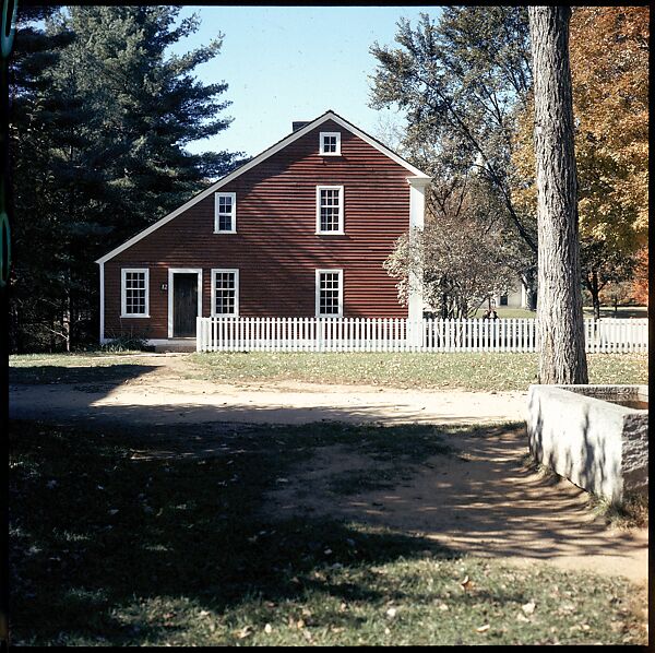 [553 Views of Houses for Time-Life Project "Americana"], Walker Evans (American, St. Louis, Missouri 1903–1975 New Haven, Connecticut), Color film transparency