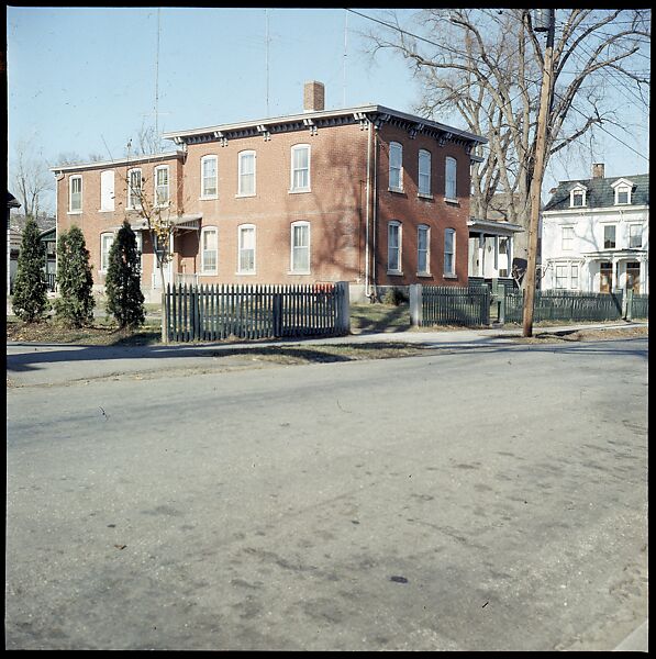 [553 Views of Houses for Time-Life Project "Americana"], Walker Evans (American, St. Louis, Missouri 1903–1975 New Haven, Connecticut), Color film transparency