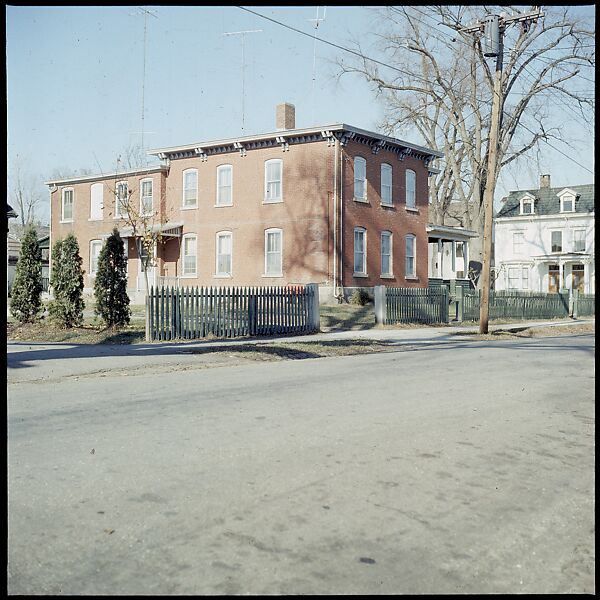[553 Views of Houses for Time-Life Project "Americana"], Walker Evans (American, St. Louis, Missouri 1903–1975 New Haven, Connecticut), Color film transparency