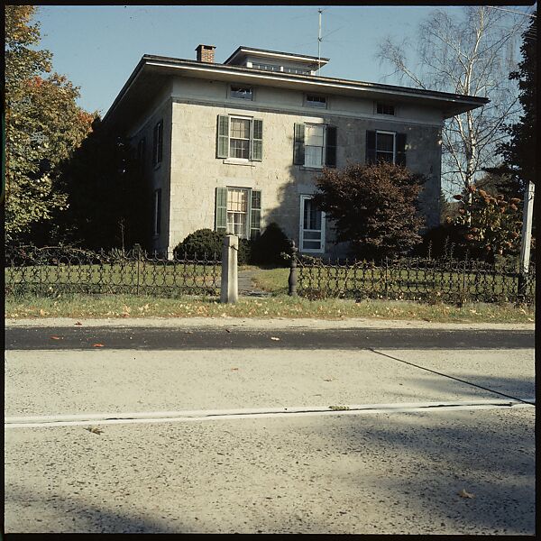 [553 Views of Houses for Time-Life Project "Americana"], Walker Evans (American, St. Louis, Missouri 1903–1975 New Haven, Connecticut), Color film transparency