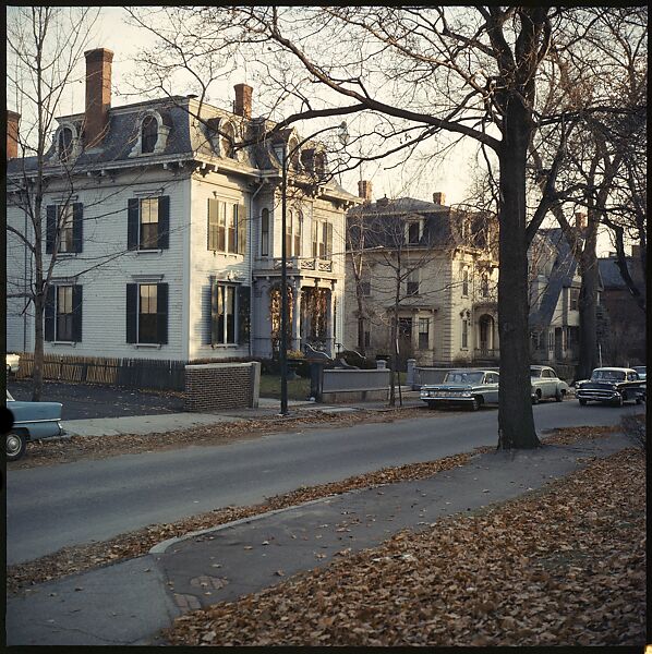 [553 Views of Houses for Time-Life Project "Americana"], Walker Evans (American, St. Louis, Missouri 1903–1975 New Haven, Connecticut), Color film transparency