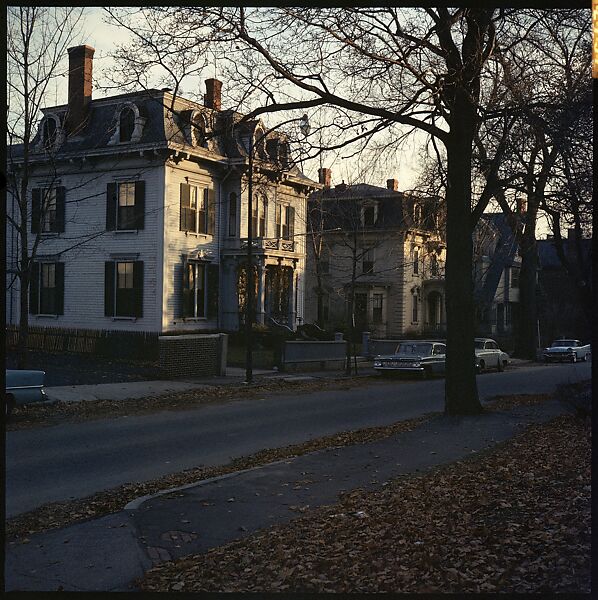 [553 Views of Houses for Time-Life Project "Americana"], Walker Evans (American, St. Louis, Missouri 1903–1975 New Haven, Connecticut), Color film transparency
