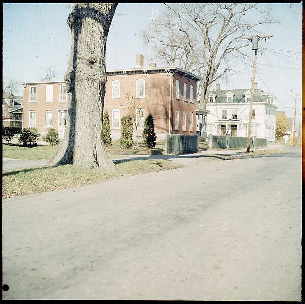 [553 Views of Houses for Time-Life Project "Americana"], Walker Evans (American, St. Louis, Missouri 1903–1975 New Haven, Connecticut), Color film transparency