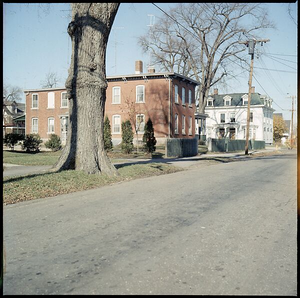[553 Views of Houses for Time-Life Project "Americana"], Walker Evans (American, St. Louis, Missouri 1903–1975 New Haven, Connecticut), Color film transparency