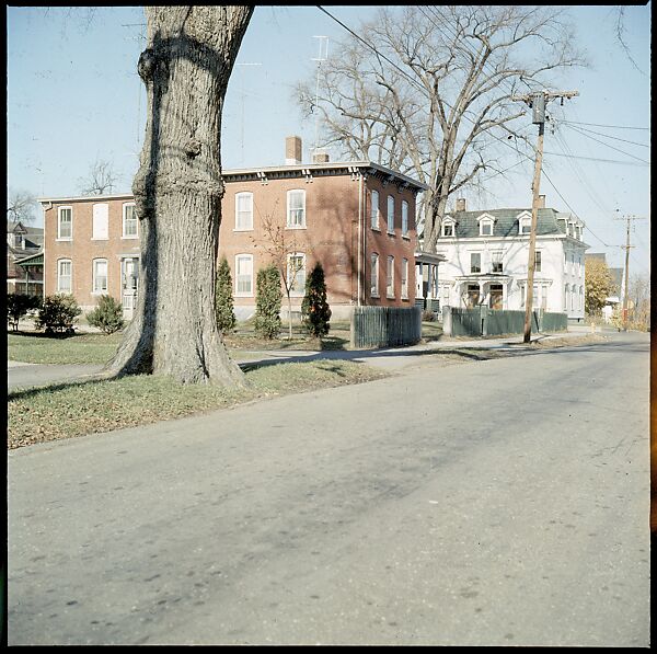 [553 Views of Houses for Time-Life Project "Americana"], Walker Evans (American, St. Louis, Missouri 1903–1975 New Haven, Connecticut), Color film transparency