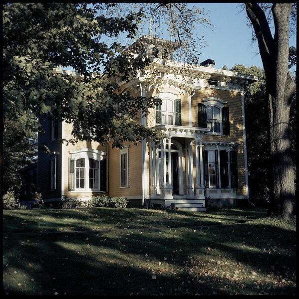 [553 Views of Houses for Time-Life Project "Americana"], Walker Evans (American, St. Louis, Missouri 1903–1975 New Haven, Connecticut), Color film transparency