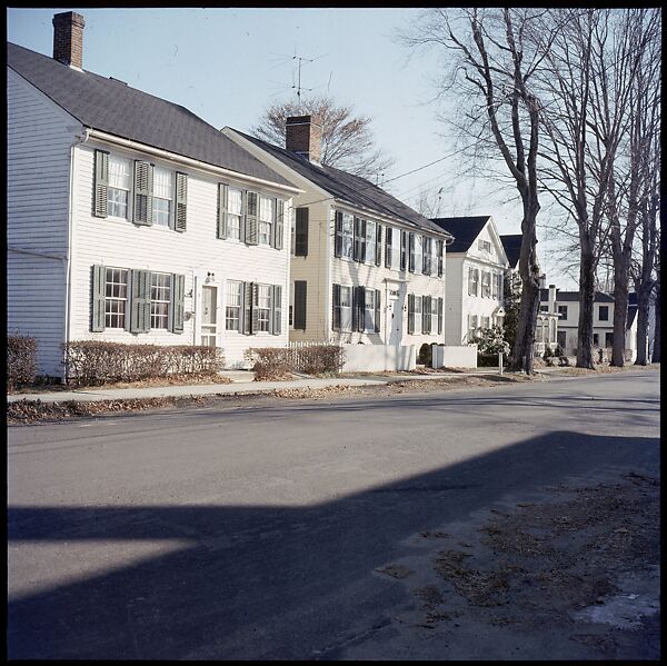 [553 Views of Houses for Time-Life Project "Americana"], Walker Evans (American, St. Louis, Missouri 1903–1975 New Haven, Connecticut), Color film transparency