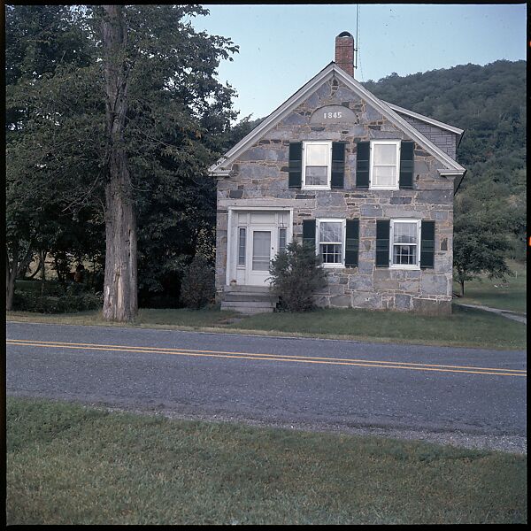 [553 Views of Houses for Time-Life Project "Americana"], Walker Evans (American, St. Louis, Missouri 1903–1975 New Haven, Connecticut), Color film transparency