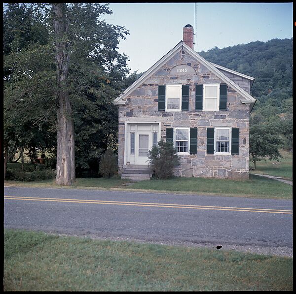 [553 Views of Houses for Time-Life Project "Americana"], Walker Evans (American, St. Louis, Missouri 1903–1975 New Haven, Connecticut), Color film transparency