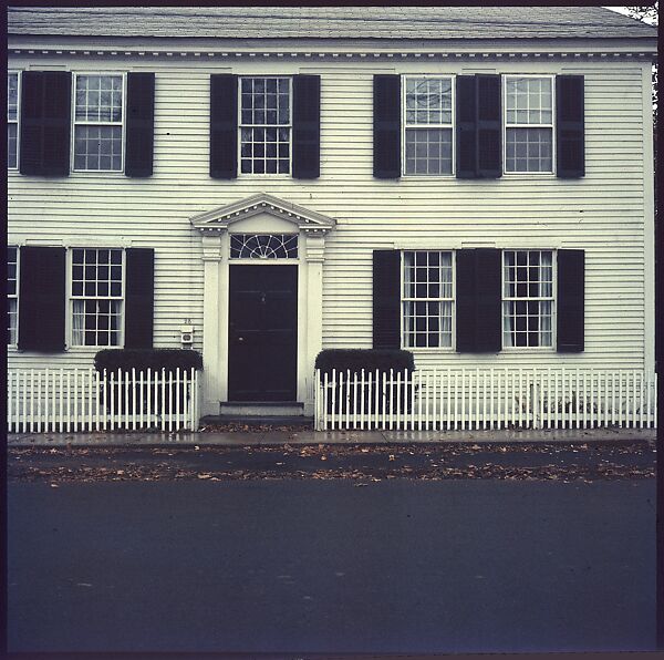 [553 Views of Houses for Time-Life Project "Americana"], Walker Evans (American, St. Louis, Missouri 1903–1975 New Haven, Connecticut), Color film transparency