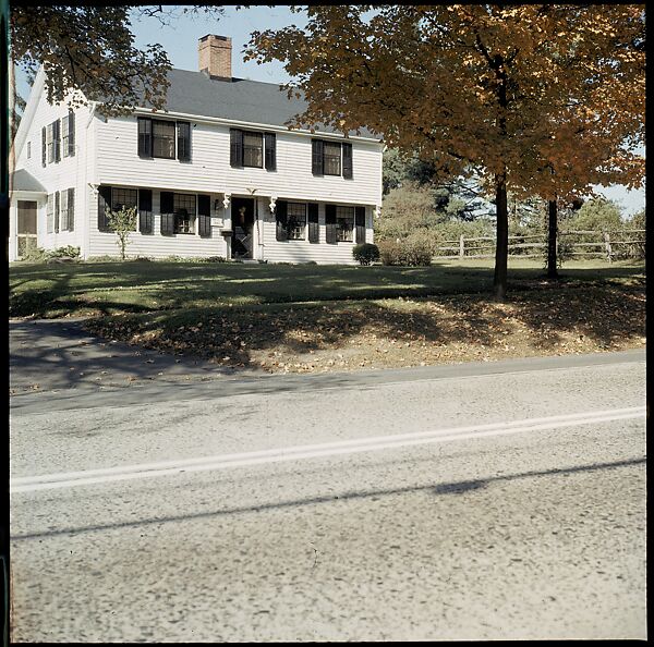 [553 Views of Houses for Time-Life Project "Americana"], Walker Evans (American, St. Louis, Missouri 1903–1975 New Haven, Connecticut), Color film transparency