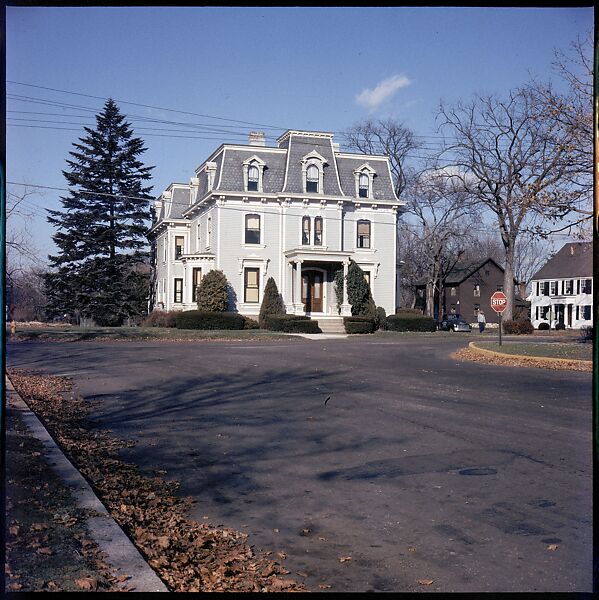 [553 Views of Houses for Time-Life Project "Americana"], Walker Evans (American, St. Louis, Missouri 1903–1975 New Haven, Connecticut), Color film transparency
