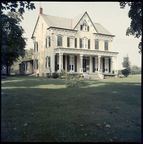 [553 Views of Houses for Time-Life Project "Americana"], Walker Evans (American, St. Louis, Missouri 1903–1975 New Haven, Connecticut), Color film transparency