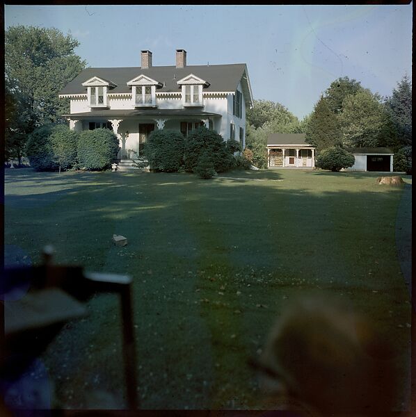 [553 Views of Houses for Time-Life Project "Americana"], Walker Evans (American, St. Louis, Missouri 1903–1975 New Haven, Connecticut), Color film transparency